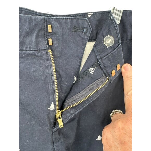 Tommy Hilfiger Shorts Women‎ Size 12 Sailboats Nautical Beach Casual Vacation - Picture 4 of 10